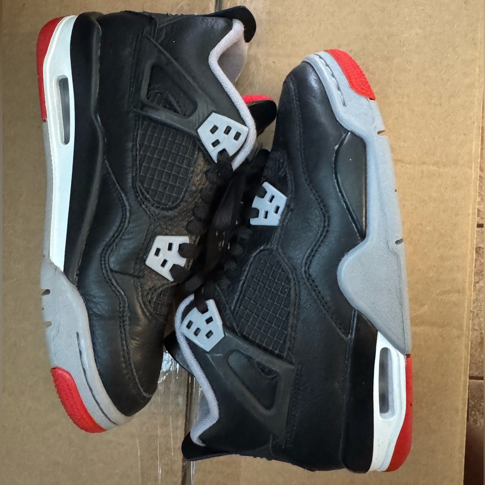 Jordan Kids Sneakers Black Red Gray
